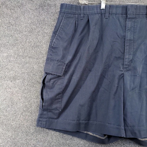 Riverside Men's Employee Uniform Cargo Shorts Blue Size 46 Miller Lite Beer - Picture 6 of 11